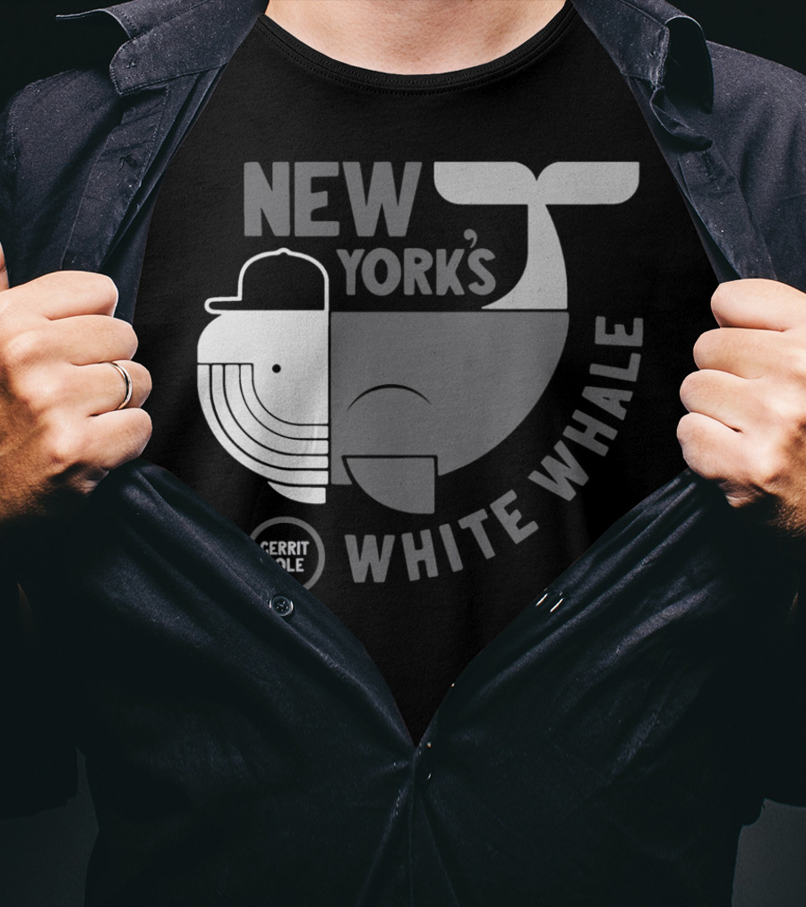 New York's Gerrit Cole White Whale Baseball T-Shirt