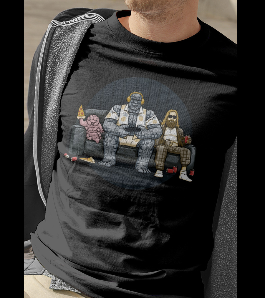 Best Korg Gaming Pizza Thor Chill T-Shirt