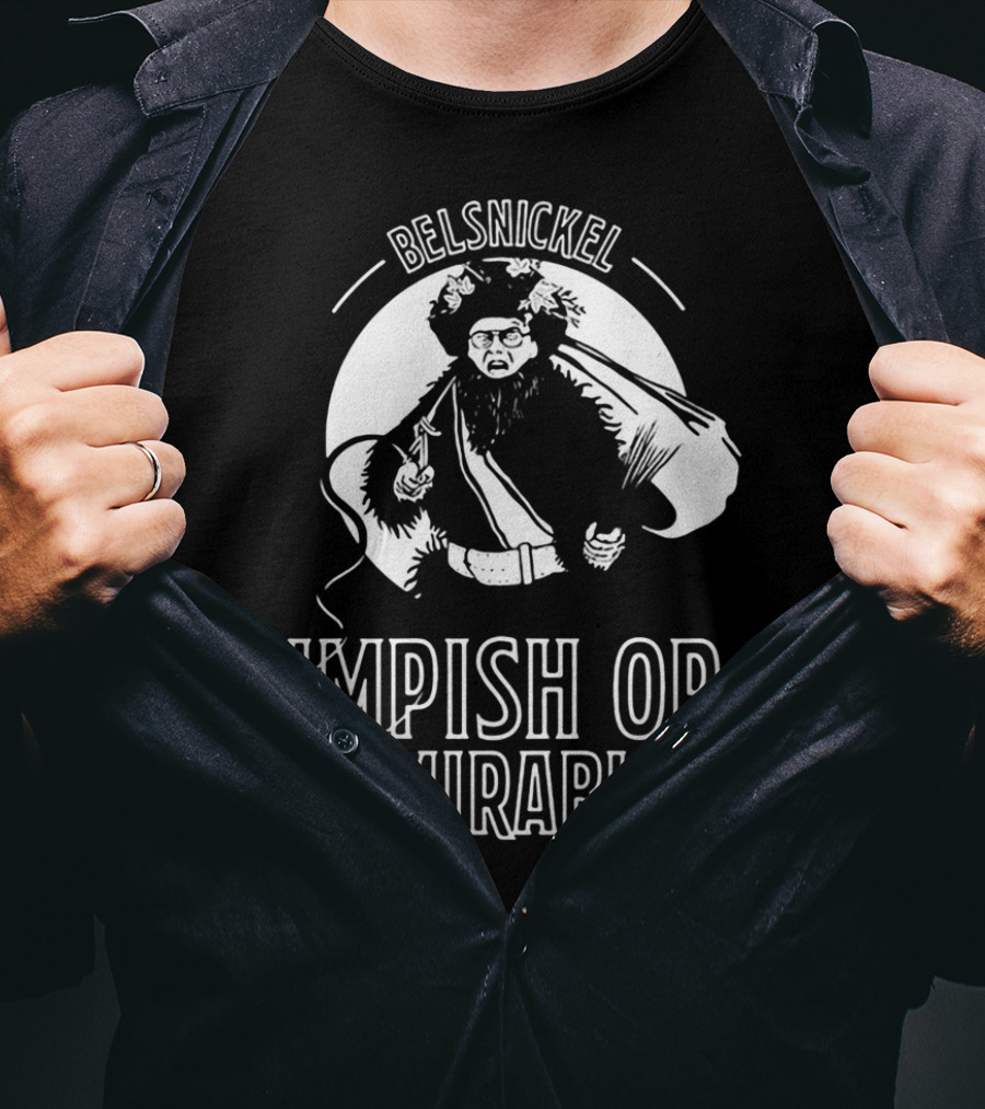 Belsnickel Impish Or Admirable Holiday Character T-Shirt