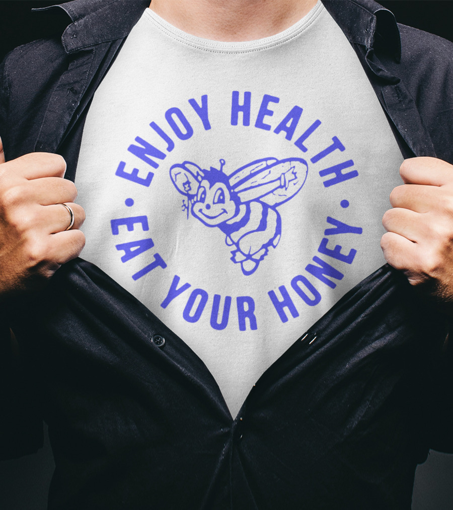 Enjoy Health Eat Your Honey Bee Smile T-Shirt
