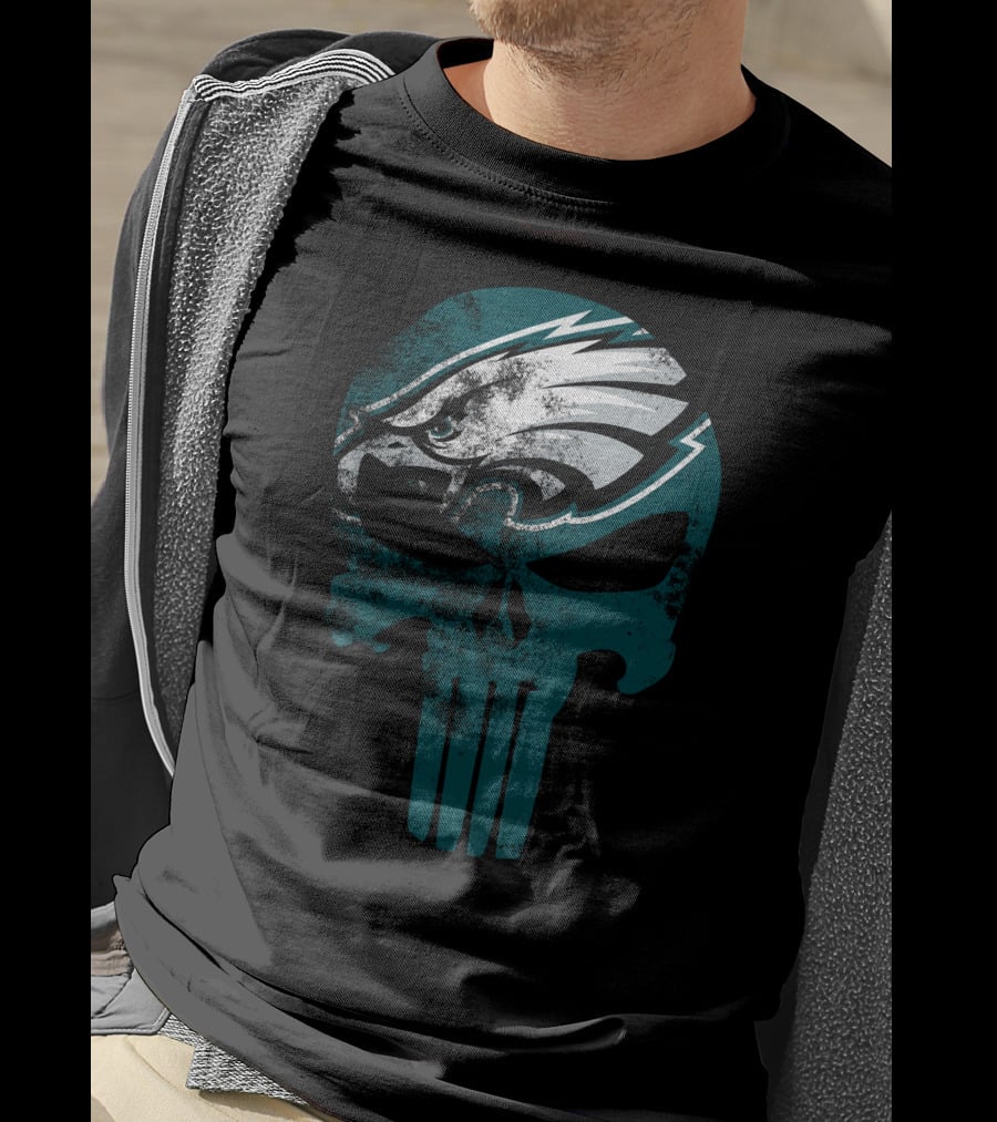 Eagles Skull Punisher T-Shirt