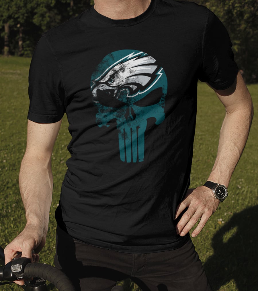 Eagles Skull Punisher T-Shirt