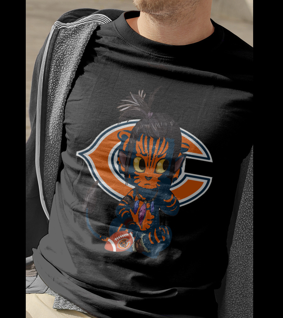 Chicago Bears Na'vi Character Football Avatar Bears T-Shirt