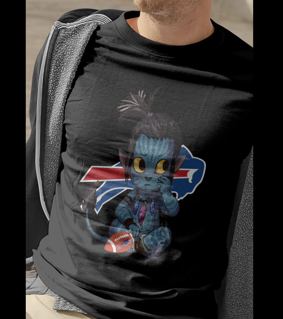 Avatar Bills Na'vi Football Buffalo Team Character Crossover T-Shirt