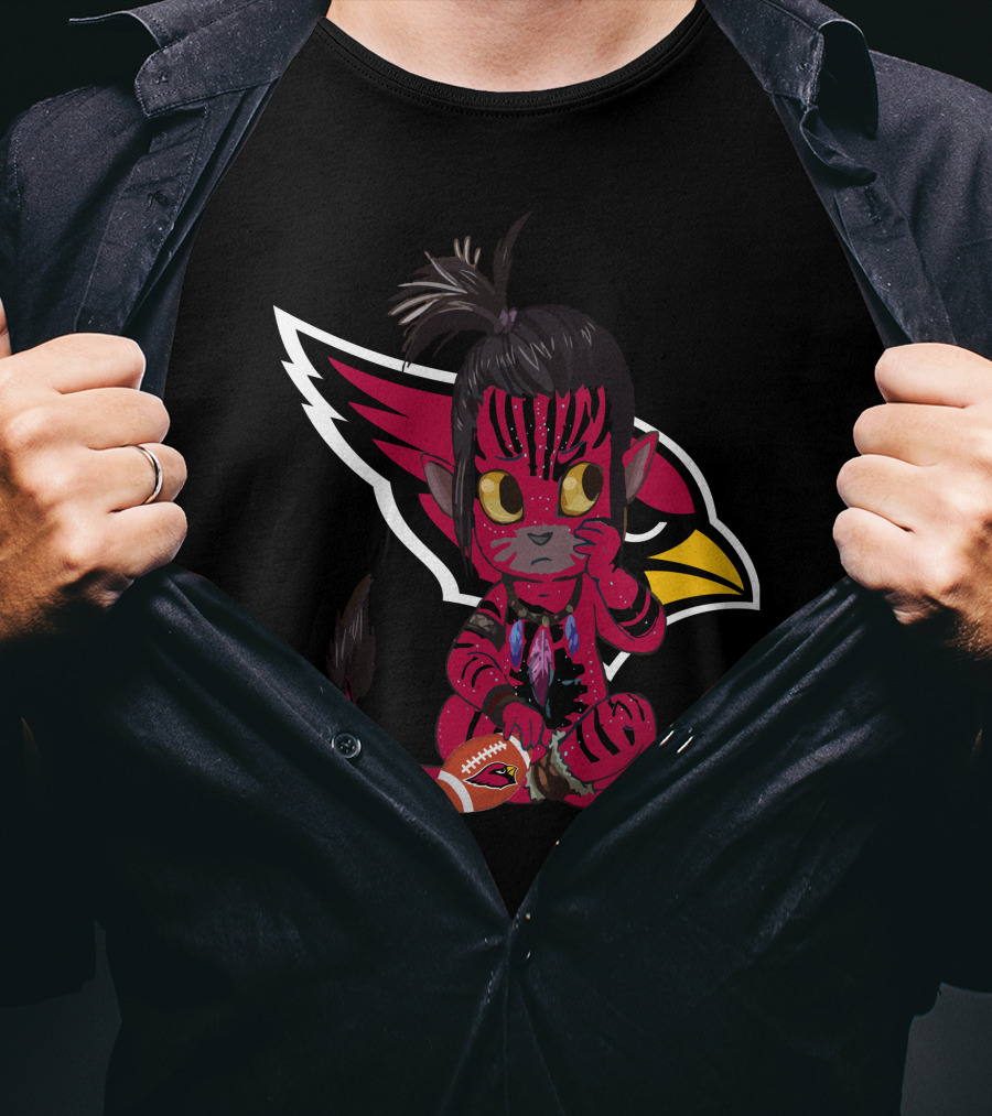 Avatar Cardinals Football Creature With Team T-Shirt