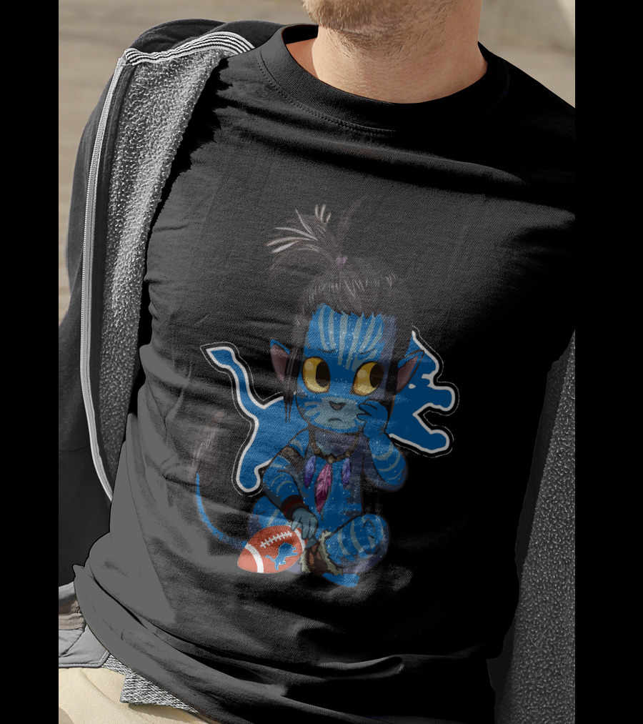 Avatar Lions Football Kid Fantasy Mashup T-Shirt