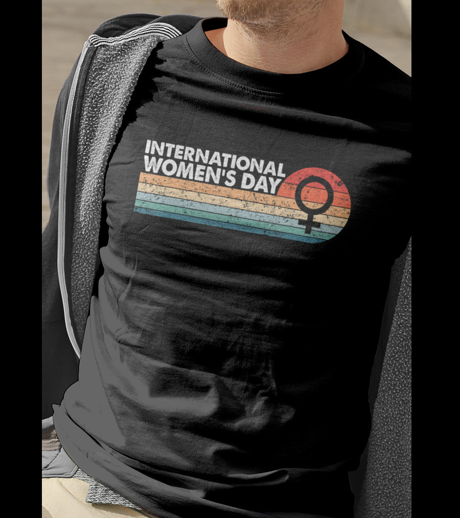 International Women's Day Retro T-Shirt