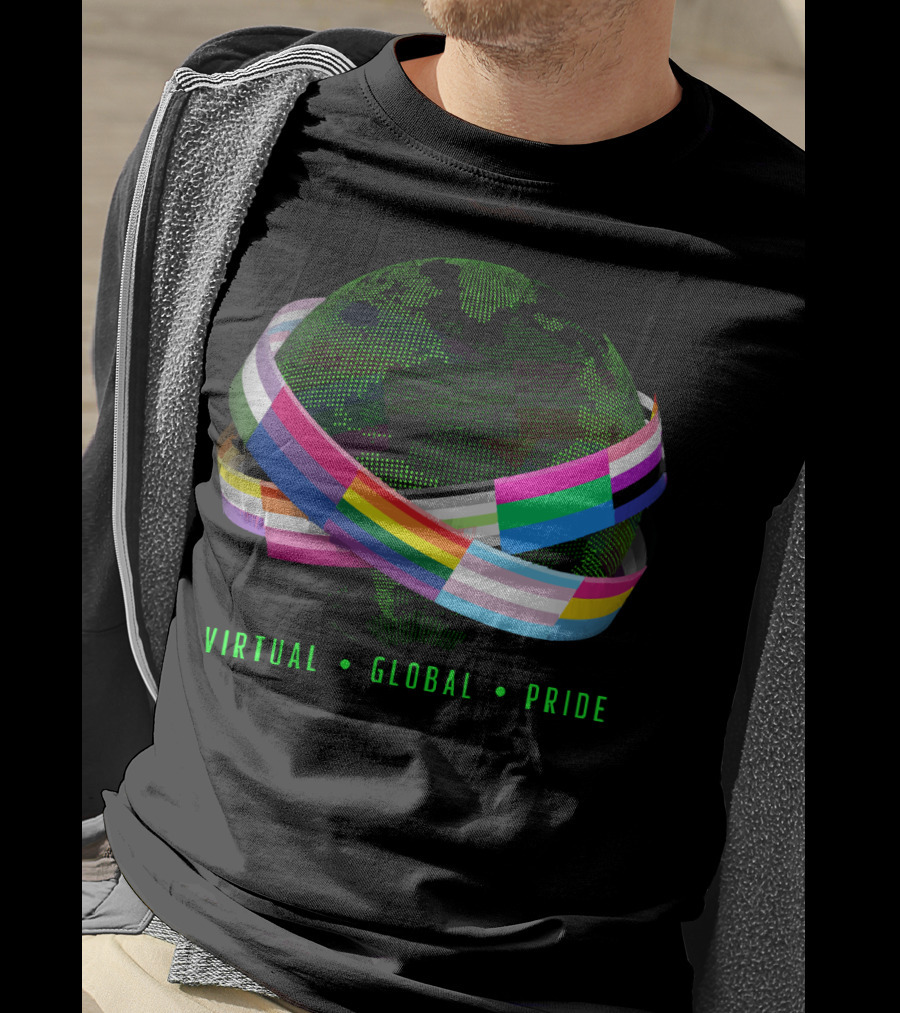 Virtual Global Pride Embracing Diversity Around The World T-Shirt