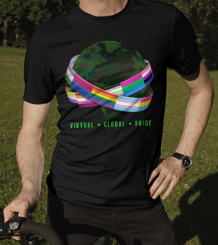 Virtual Global Pride Embracing Diversity Around The World T-Shirt