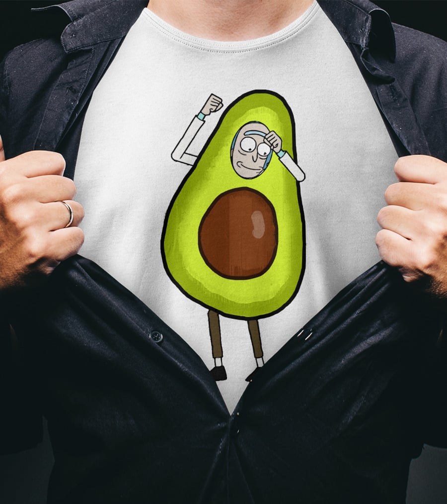 Rick In Avocado Costume T-Shirt