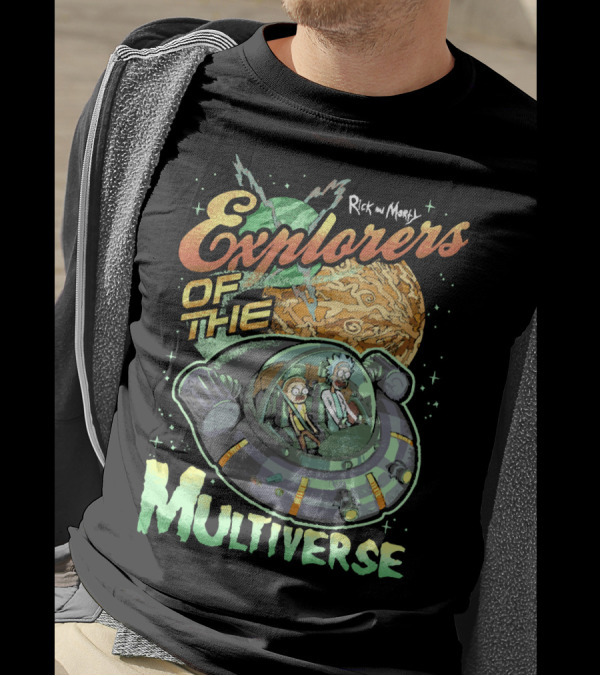 Rick And Morty Explorers Of The Multiverse T-Shirt