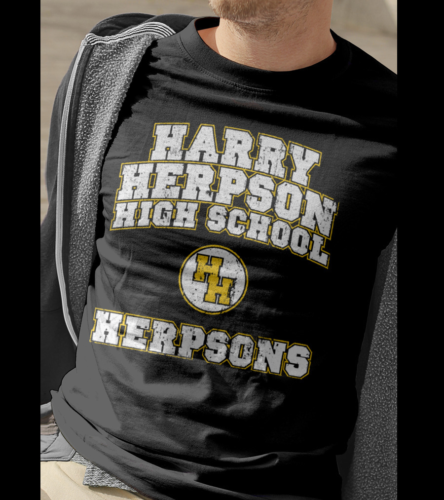 Harry Herpson High School Herpsons HH T-Shirt