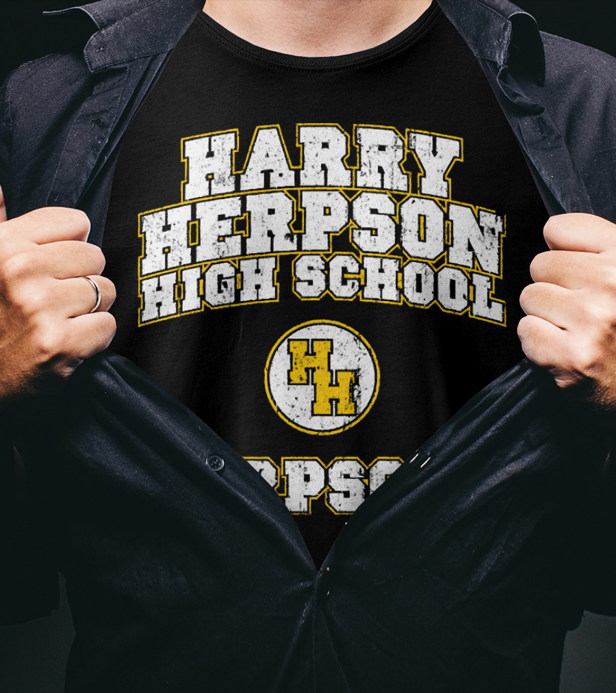 Harry Herpson High School Herpsons HH T-Shirt