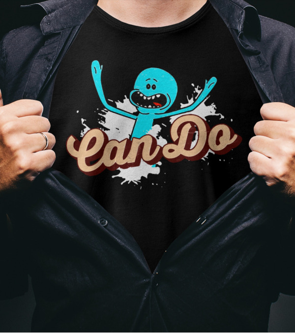 Mr. Meeseeks Can Do Script T-Shirt