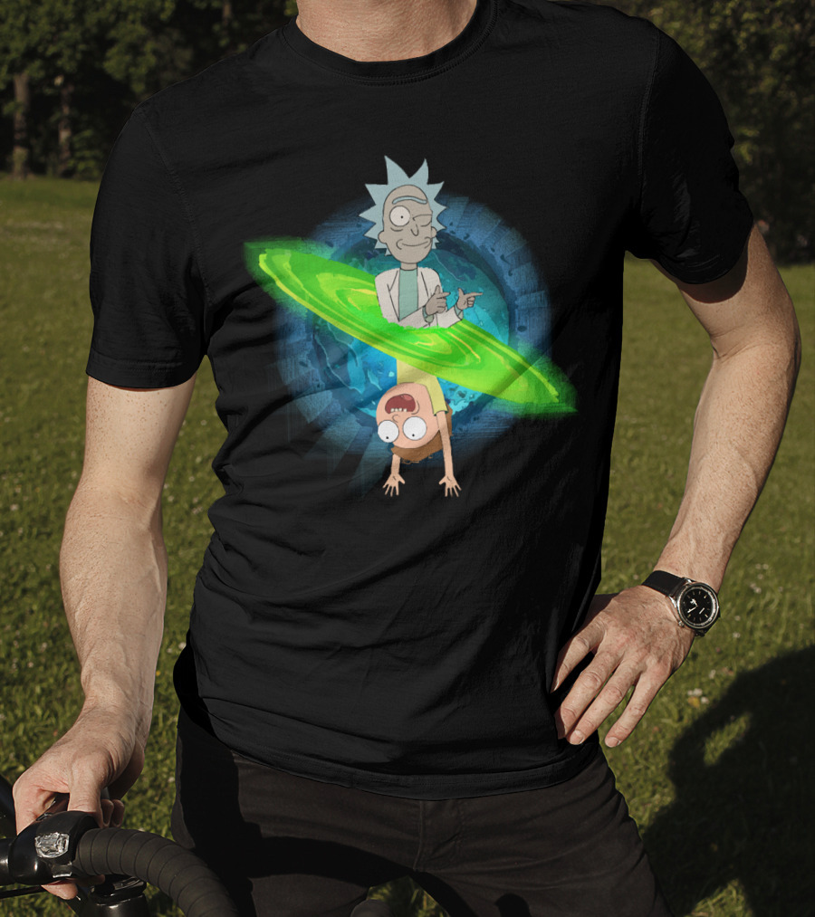 Rick Morty Portal Adventure T-Shirt