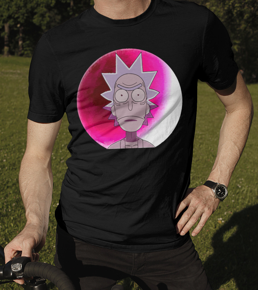 Samurai Rick Anime Crossover Style Expression T-Shirt