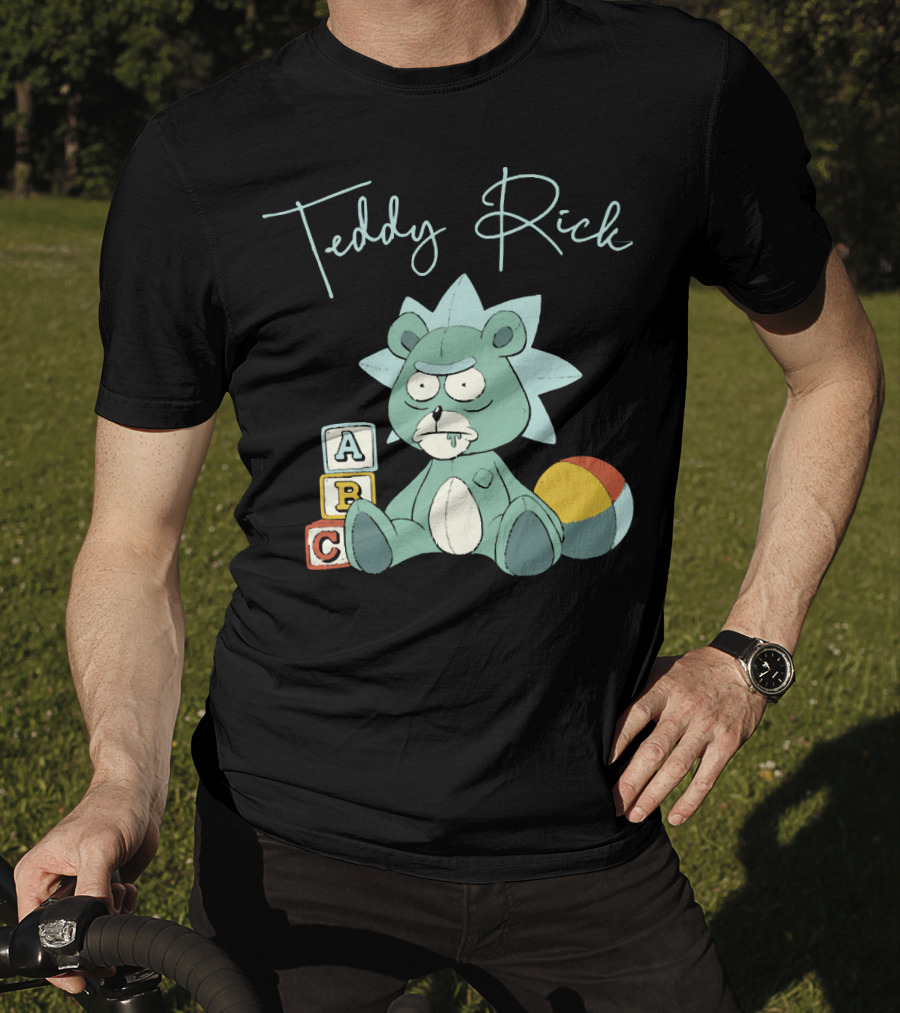 Teddy Rick ABC Blocks And Multicolor Ball T-Shirt