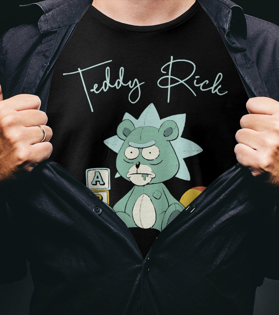 Teddy Rick ABC Blocks And Multicolor Ball T-Shirt