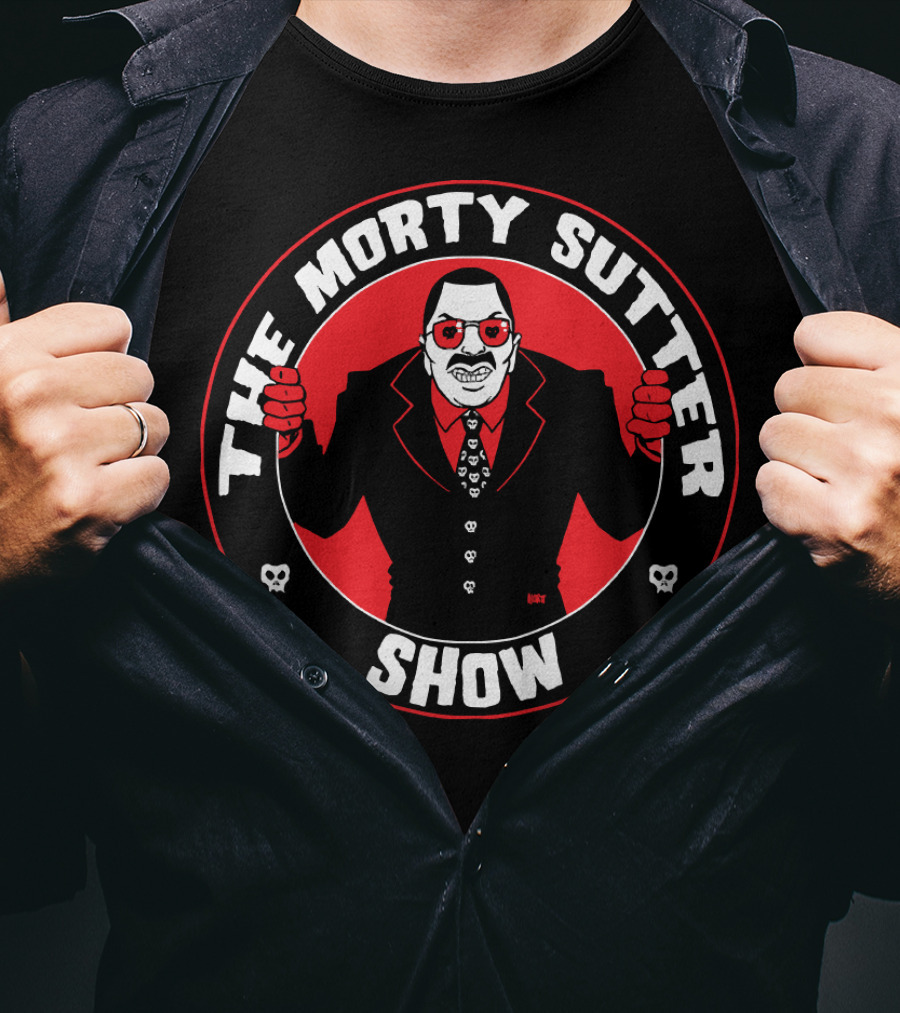 The Morty Sutter Show Sinister Morty Retro T-Shirt