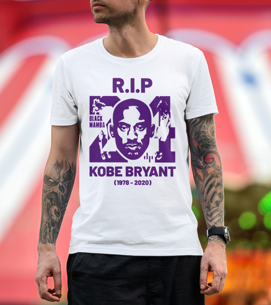 R.I.P Kobe Bryant Black Mamba 1978-2020 T-Shirt