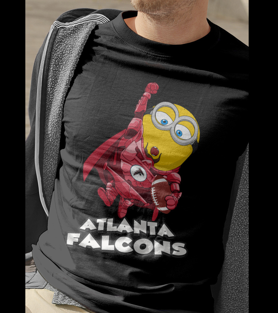 Atlanta Falcons Minion Football T-Shirt