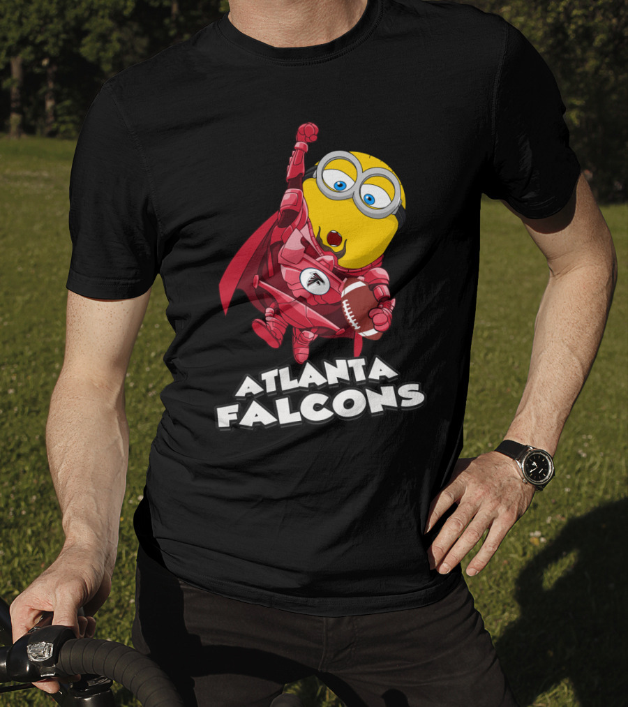 Atlanta Falcons Minion Football T-Shirt