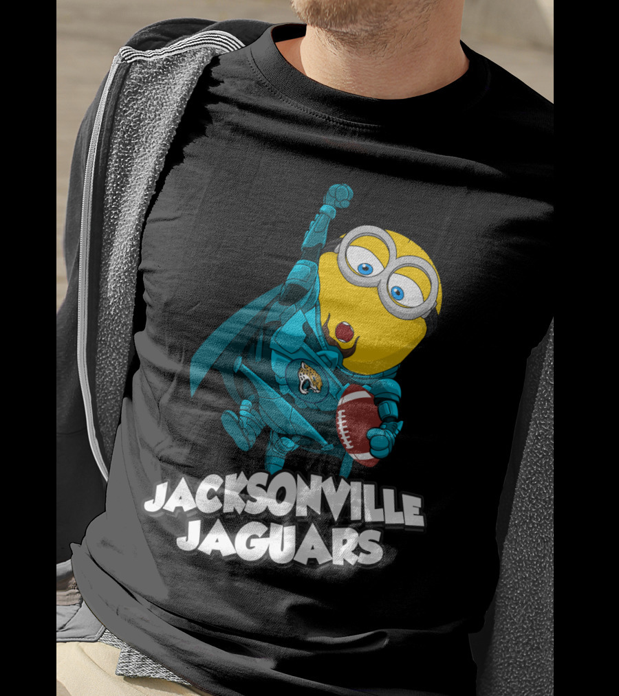 Jacksonville Jaguars Minion Football Adventure T-Shirt