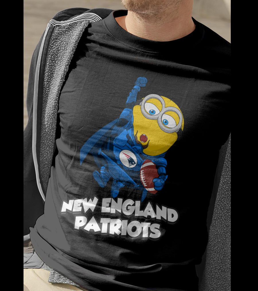 New England Patriots Minion Football Fan Celebration T-Shirt