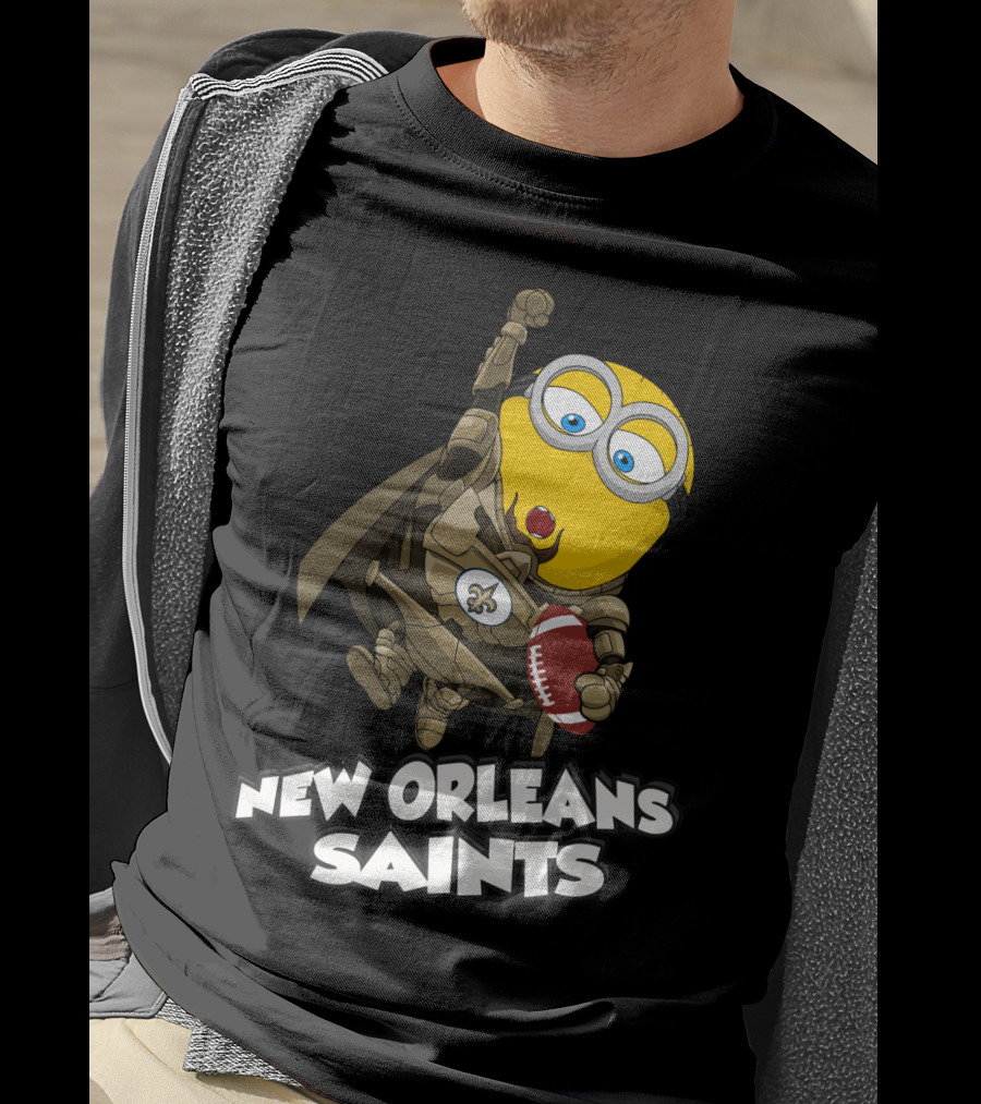 New Orleans Saints Minion Football Hero T-Shirt