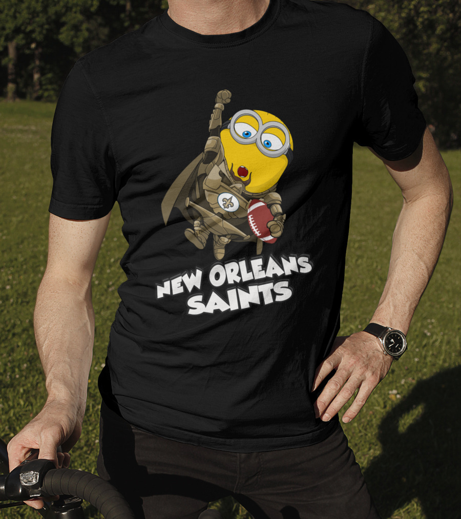 New Orleans Saints Minion Football Hero T-Shirt