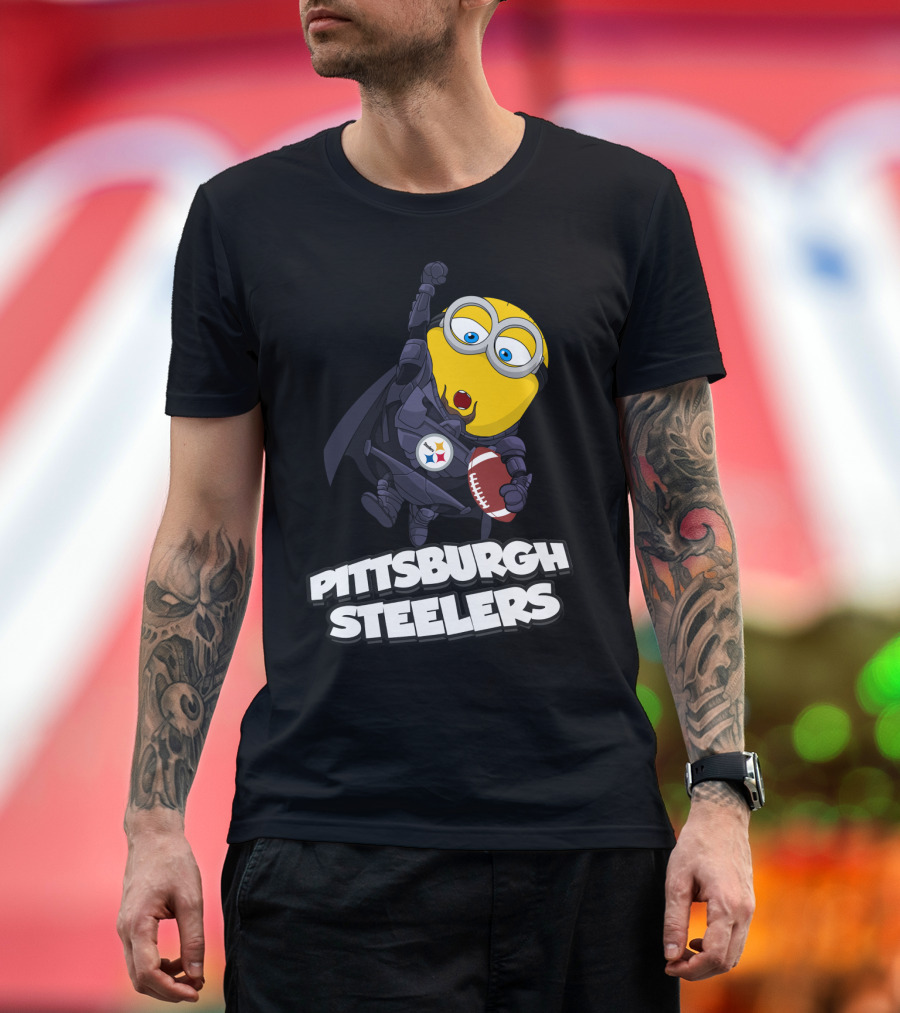 Pittsburgh Steelers Minion Football Fan T-Shirt