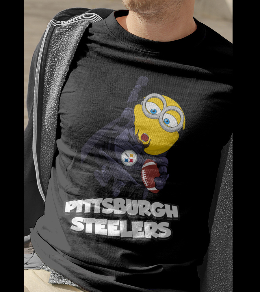 Pittsburgh Steelers Minion Football Fan T-Shirt
