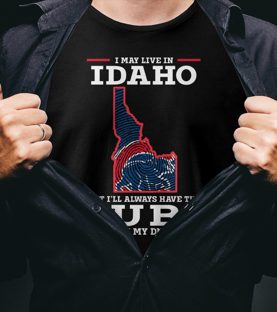 I May Live IN Idaho But I'll Always Have The Cubs IN My Dna T-Shirt
