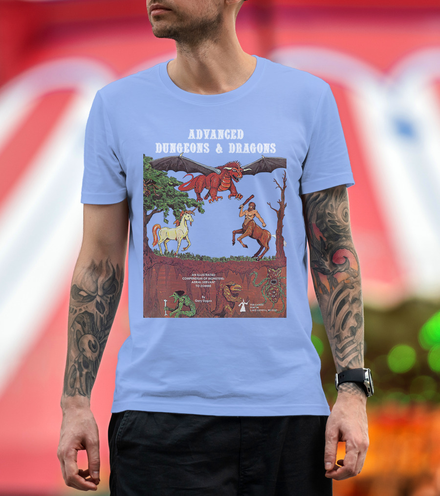 ADVANCED DUNGEONS and DRAGONS AN ILLUSTRATED COMPENDIUM OF MONSTERS T-Shirt