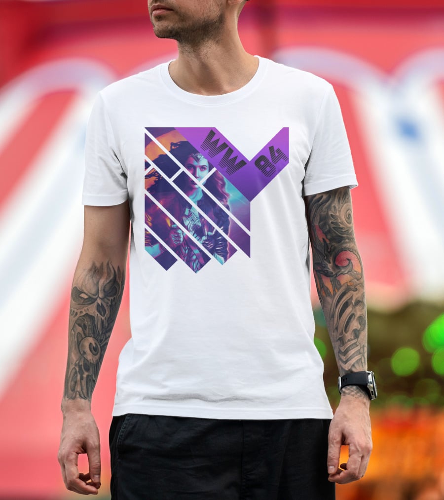 WW 1984 Woman Wonder 84 Comic Con T-Shirt