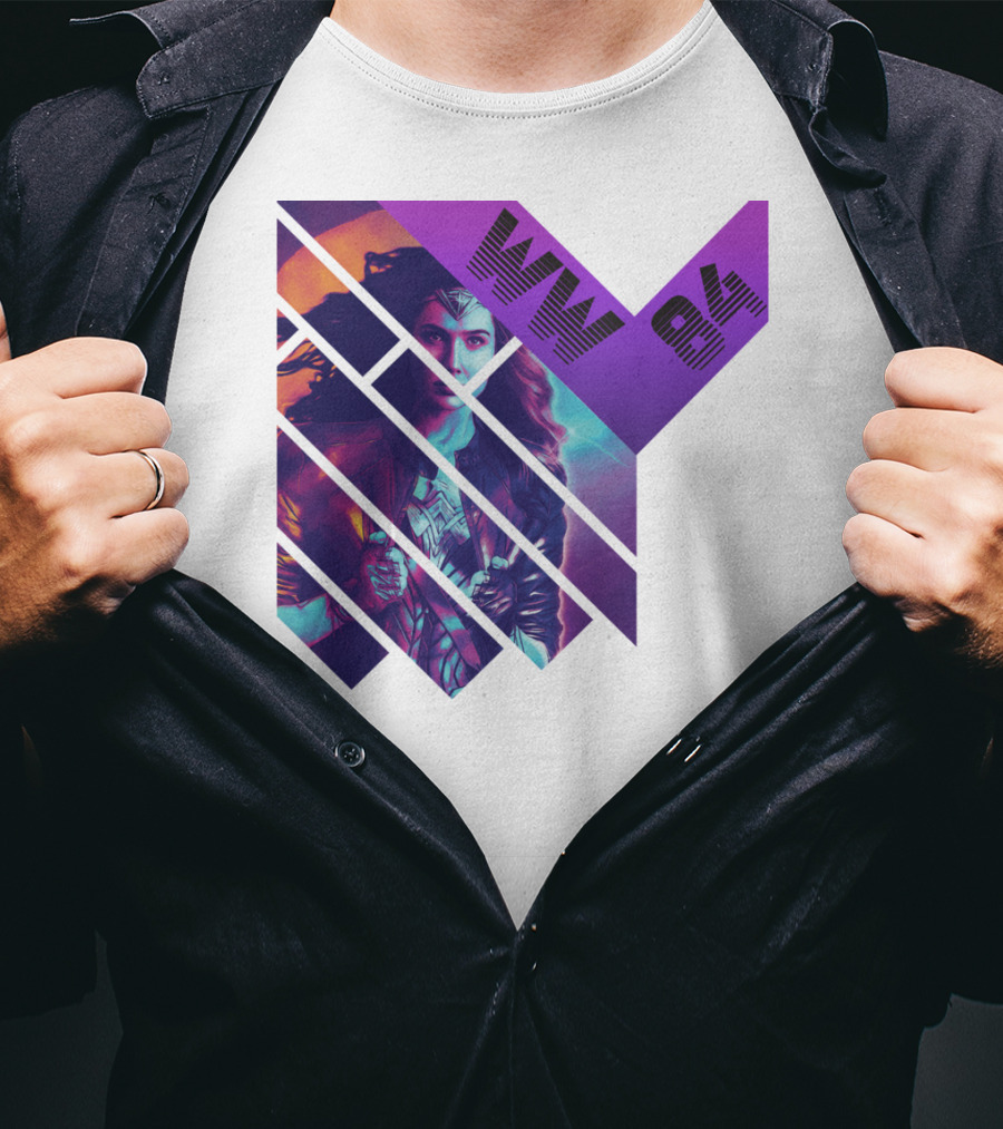 WW 1984 Woman Wonder 84 Comic Con T-Shirt
