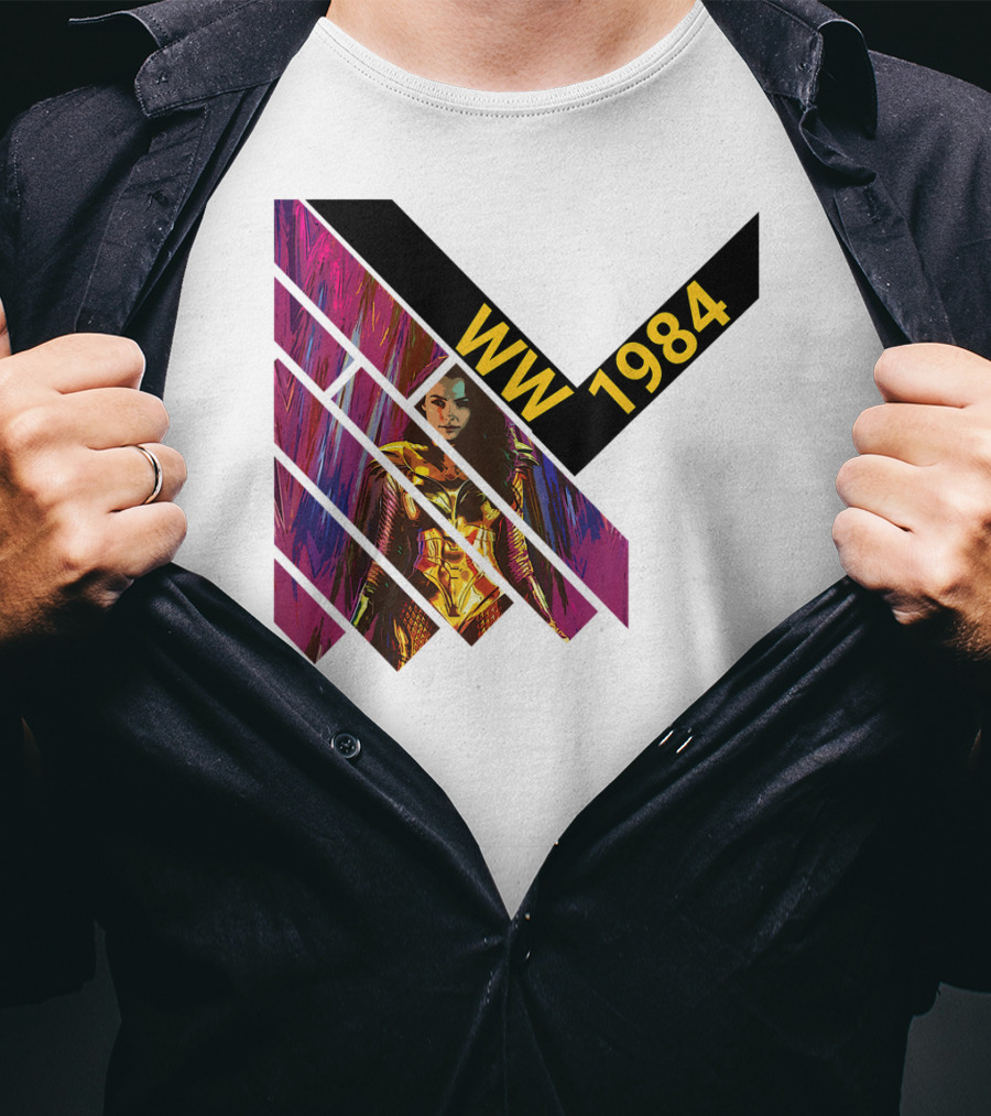 WW 1984 Wonder Woman Comic-Con 84 Comic T-Shirt
