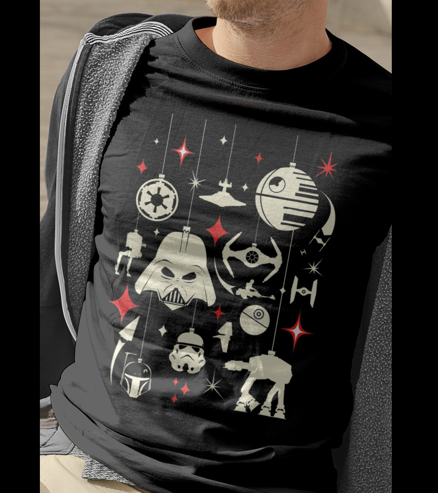 Star Wars Galactic Holiday Ornaments Collection T-Shirt