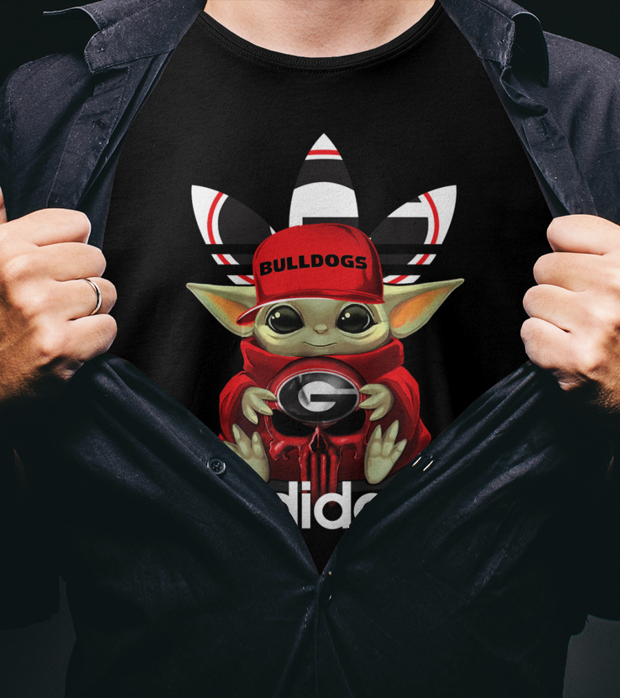 Bulldogs Yoda Georgia UGA T-Shirt
