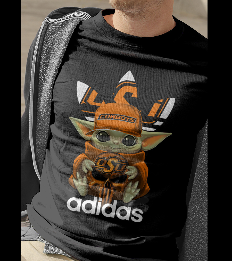OSU Cowboys Baby Yoda T-Shirt