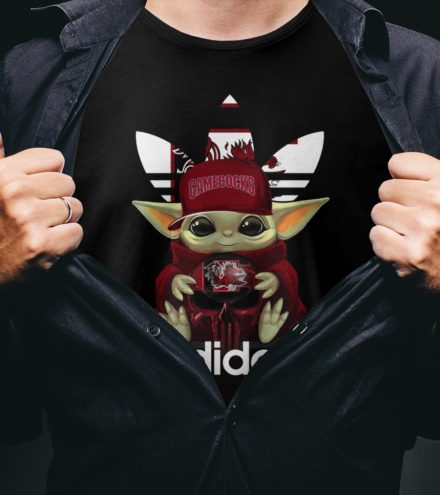Gamecocks South Carolina Baby Yoda T-Shirt