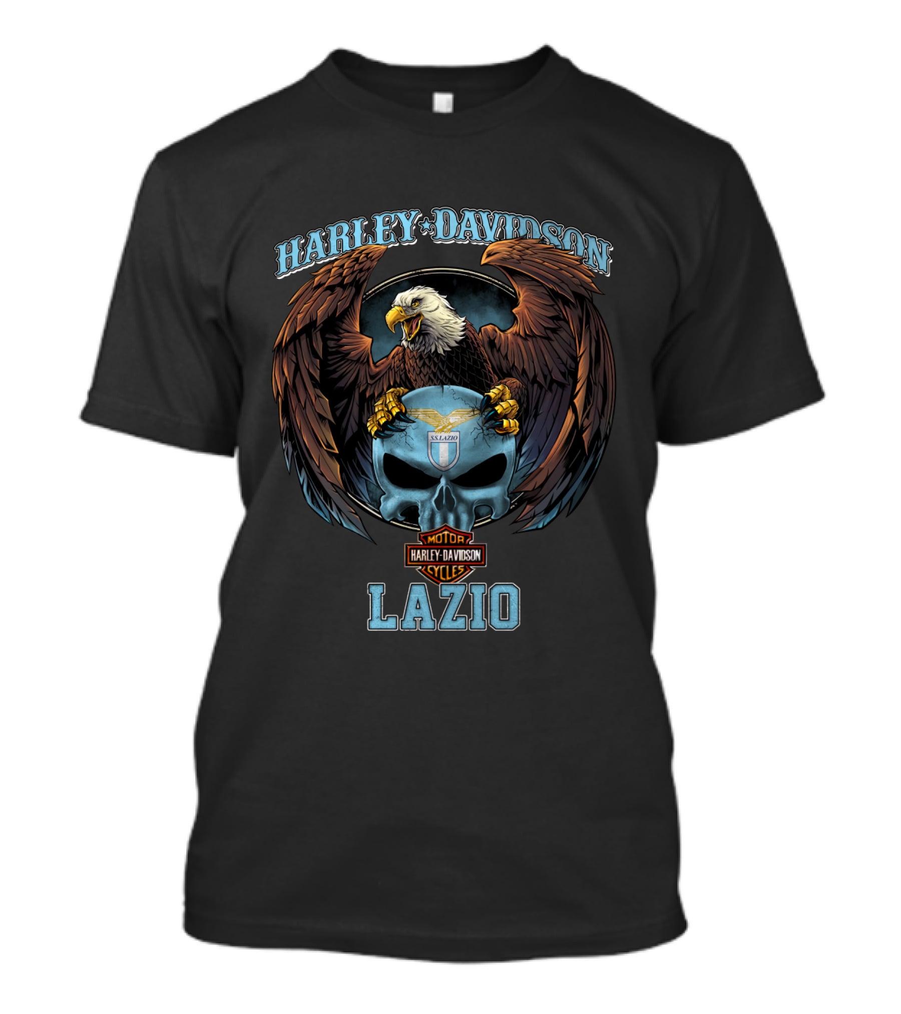 Harley Davidson Eagle Skull Lazio T-Shirt