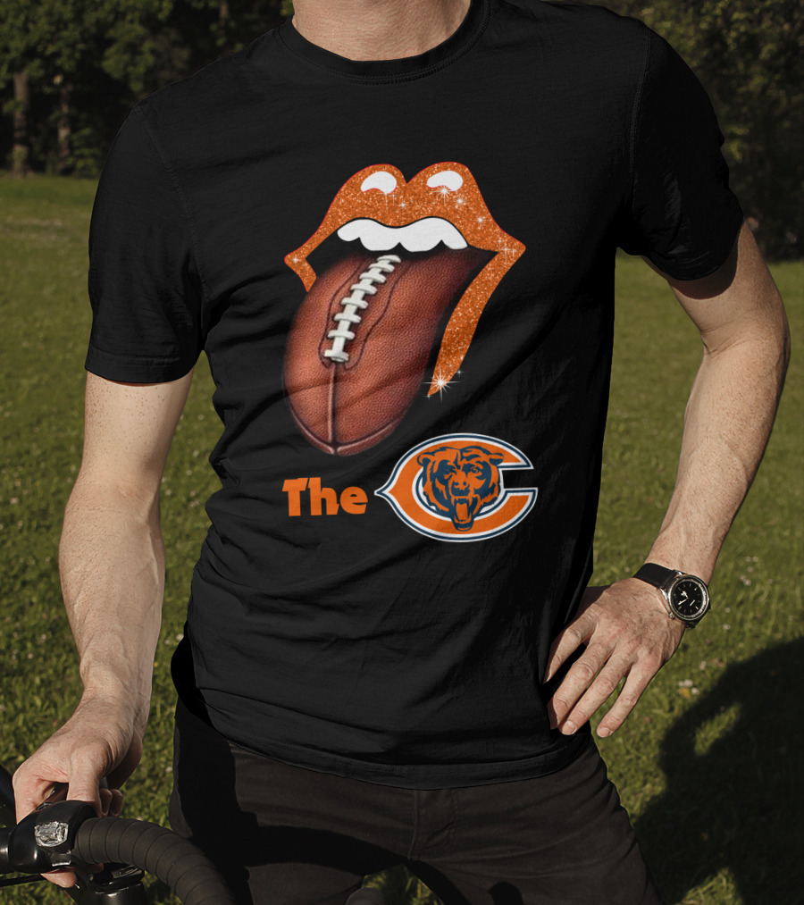 The Bears Football Lips T-Shirt