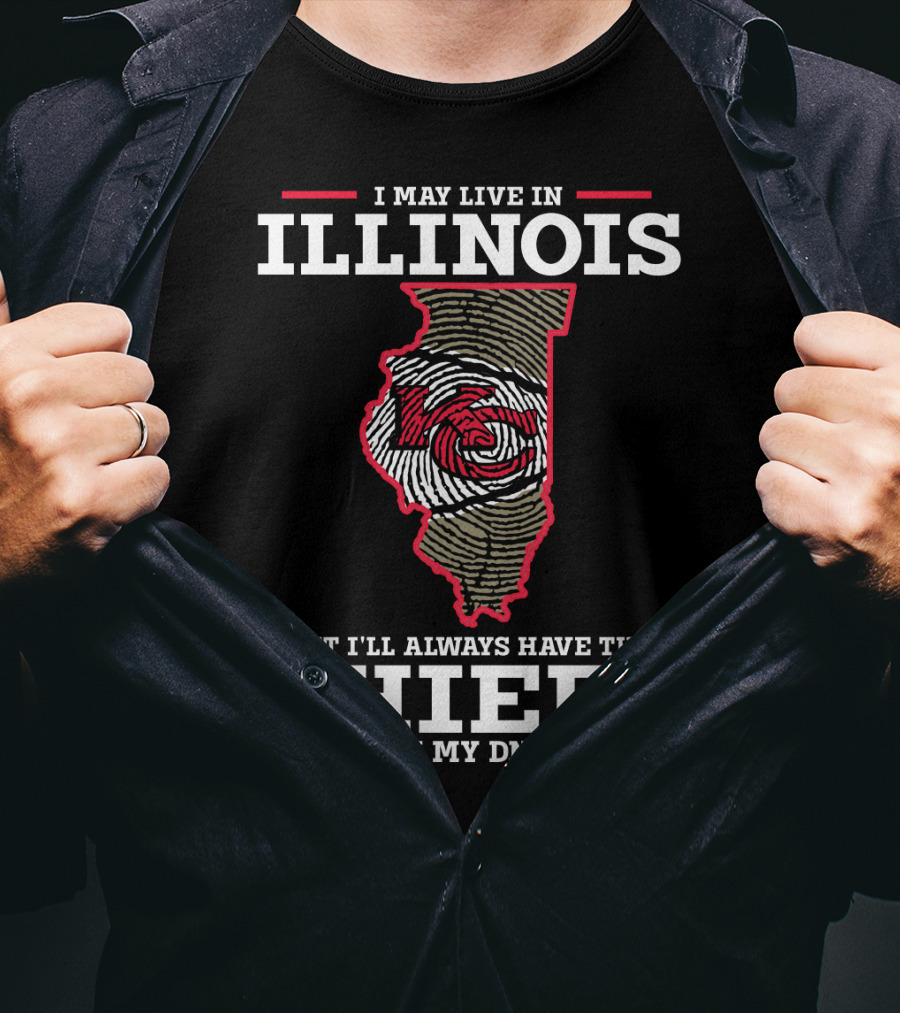Illinois Chiefs IN My Dna T-Shirt
