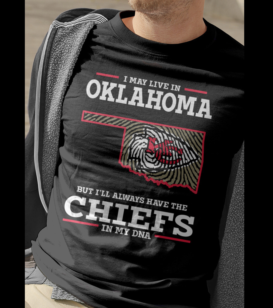 Oklahoma Roots Chiefs Pride Forever In My Dna T-Shirt