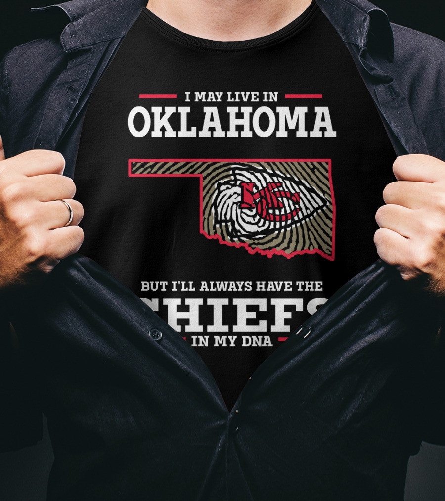 Oklahoma Roots Chiefs Pride Forever In My Dna T-Shirt