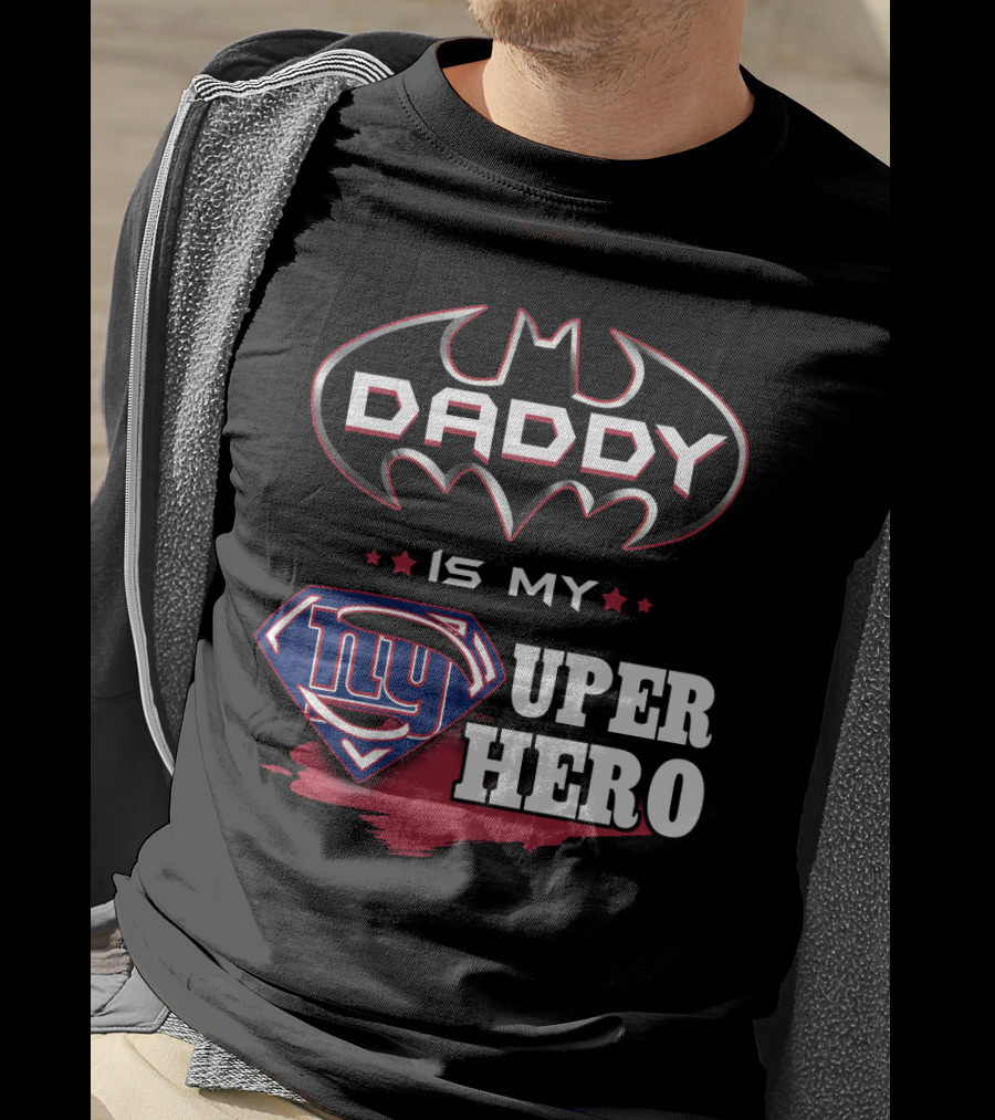 Bat-Style Daddy Is My NY Super Hero T-Shirt