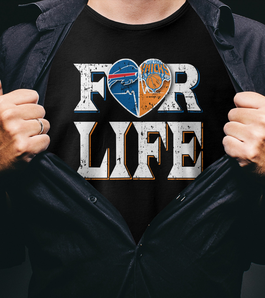 For Life Bills Knicks T-Shirt