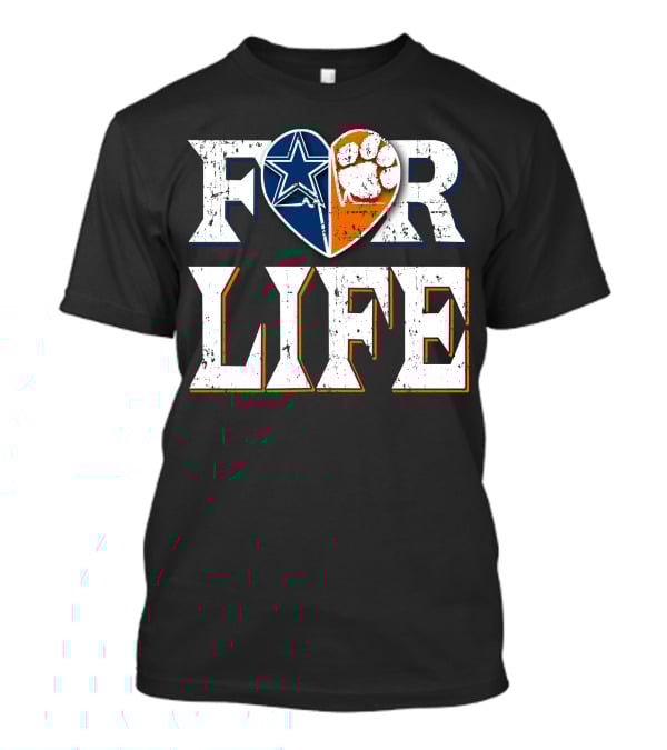 For Life Cowboys Clemson T-Shirt
