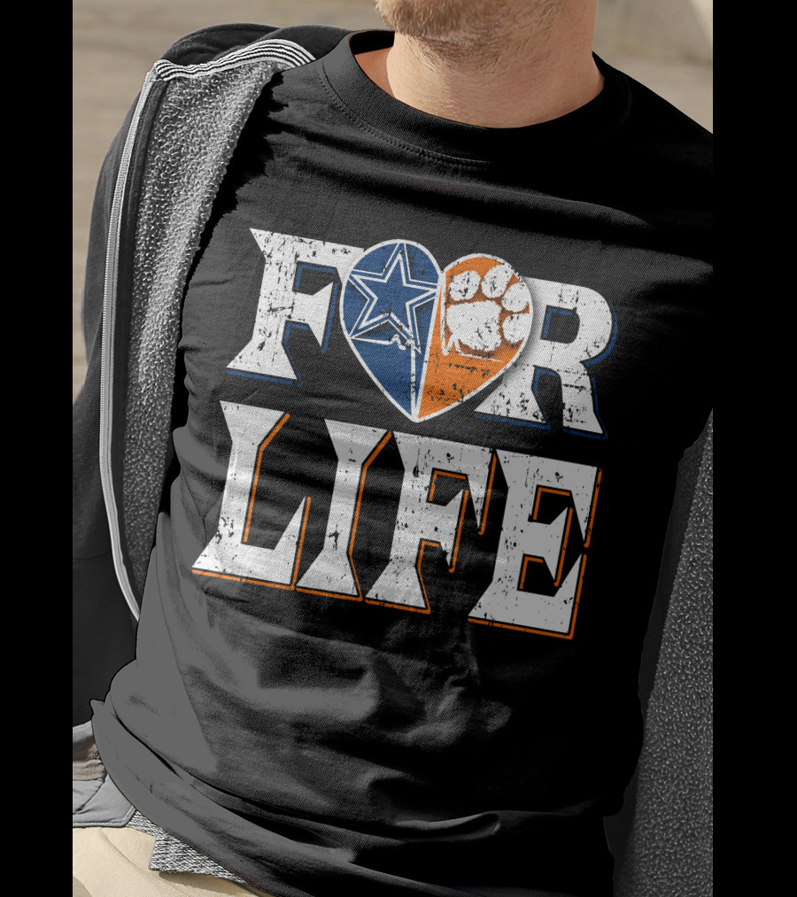 For Life Cowboys Clemson T-Shirt